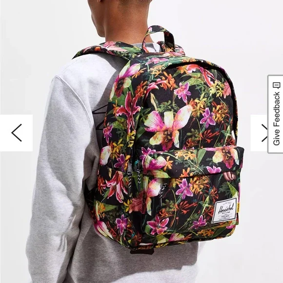 Hoffman by Herschel Floral Backpack - Picture 2 of 11